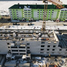 Ход строительства в ЖК «Новые черемушки» за Январь — Март 2022 года, 2