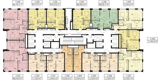 33,6 м², 1-комнатная квартира 17 814 340 ₽ - изображение 10