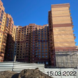 Ход строительства в ЖК «Центральный (Щелково)» за Январь — Март 2022 года, 3