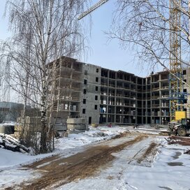 Ход строительства в ЖК «в пос. Большевик» за Апрель — Июнь 2022 года, 2