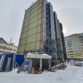 Ход строительства в ЖК «Пряник» за Январь — Март 2022 года, 1