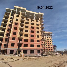 Ход строительства в ЖК «Видный» за Апрель — Июнь 2022 года, 2