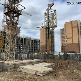 Ход строительства в ЖК «Суворовский» за Апрель — Июнь 2022 года, 5