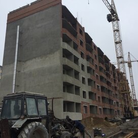 Ход строительства в ЖК по ул. Первомайской за Апрель — Июнь 2022 года, 4