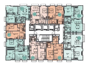 Квартира 63 м², 2-комнатная - изображение 1