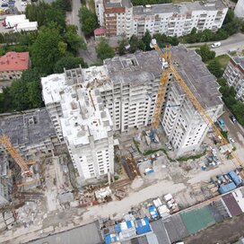 Ход строительства в ЖК «Альпы» за Апрель — Июнь 2022 года, 6