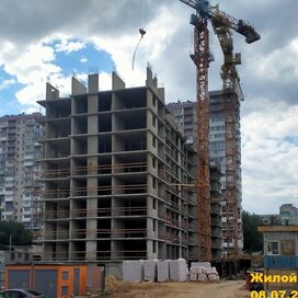 Ход строительства в ЖК «Квартал Московский» за Июль — Сентябрь 2022 года, 6