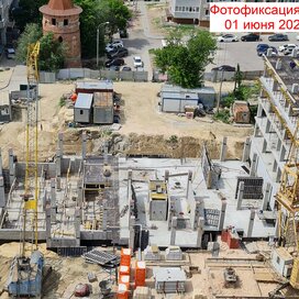 Ход строительства в ЖК «Бух» за Апрель — Июнь 2022 года, 4