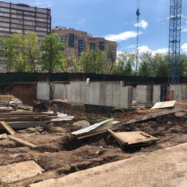 Ход строительства в ЖК «Эстетика» за Апрель — Июнь 2022 года, 3