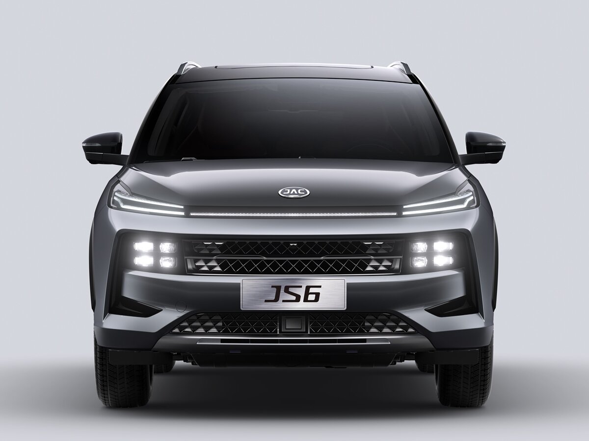 Фото jak js6 синий свет JAC JS6 2022-н.в., внедорожник 5-дверный - технические характеристики, модельный