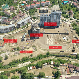 Ход строительства в ЖК Sun Hills Olginka за Июль — Сентябрь 2022 года, 3