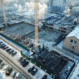 Ход строительства в ЖК «Зорге Премьер» за Октябрь — Декабрь 2022 года, 6