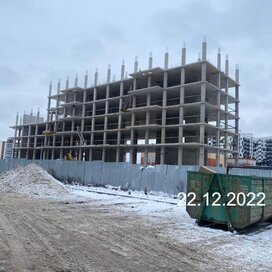 Ход строительства в ЖК «Завеличенская 22» за Октябрь — Декабрь 2022 года, 3