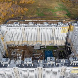 Ход строительства в микрорайоне «Нанжуль-Солнечный» за Октябрь — Декабрь 2022 года, 3