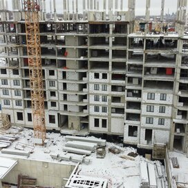 Ход строительства в ЖК «Парус» за Январь — Март 2023 года, 2