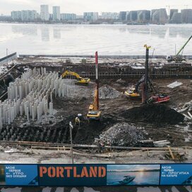 Ход строительства в ЖК Portland за Январь — Март 2023 года, 2