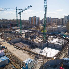 Ход строительства в ЖК «Астрид» за Апрель — Июнь 2023 года, 2