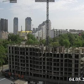 Ход строительства в ЖК «Дом у Космопорта-2» за Апрель — Июнь 2023 года, 4