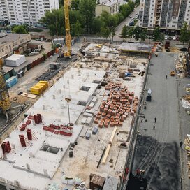 Ход строительства в ЖК «Лесопарковый» за Апрель — Июнь 2023 года, 3
