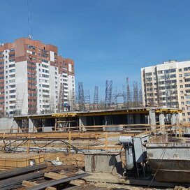 Ход строительства в ЖК «Абрикос» за Апрель — Июнь 2023 года, 4