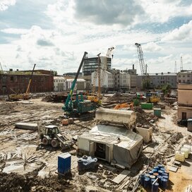 Ход строительства в ЖК «Сампсониевский, 32» за Июль — Сентябрь 2023 года, 2
