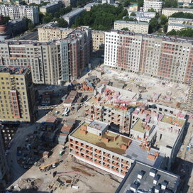 Ход строительства в клубном квартале «iD Park Pobedy» за Апрель — Июнь 2023 года, 2