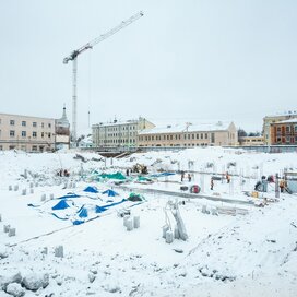 Ход строительства в ЖК «Сампсониевский, 32» за Январь — Март 2024 года, 2