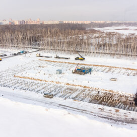 Ход строительства в ЖК «Пушкино» за Январь — Март 2024 года, 2