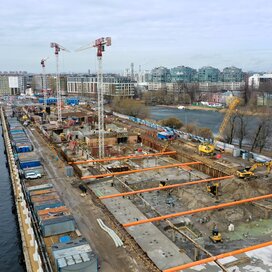 Ход строительства в резиденциях «17/33 Петровский остров» за Январь — Март 2024 года, 2