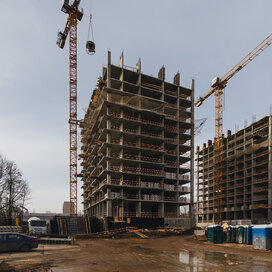 Ход строительства в  «Кутузовский квартал» за Апрель — Июнь 2024 года, 2