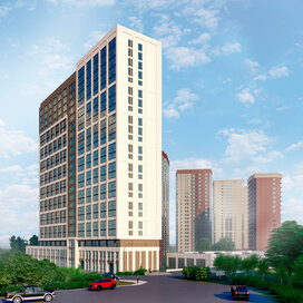 Купить квартиру - студию c 3D-туром в апарт-отеле VOROSHILOV в Новосибирске - изображение 1