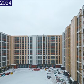 Ход строительства в ЖК «1-й Ленинградский» за Январь — Март 2024 года, 2