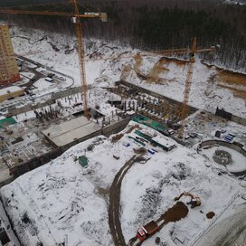 Ход строительства в ЖК «Котельники Парк» за Октябрь — Декабрь 2023 года, 1
