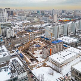 Ход строительства в ЖК «Обручева 30» за Январь — Март 2024 года, 3