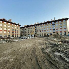 Ход строительства в жилом квартале «Олива» за Июль — Сентябрь 2023 года, 2