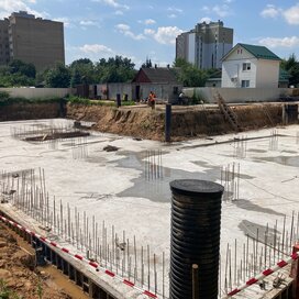 Ход строительства в ЖК «Менделеев» за Июль — Сентябрь 2024 года, 1