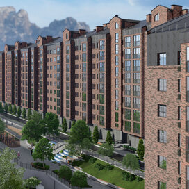 Купить 1-комнатную квартиру на вторичном рынке в ЖК «Каскад» во Владикавказе - изображение 1