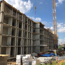 Ход строительства в ЖК «Платон Парк» за Июль — Сентябрь 2025 года, 2