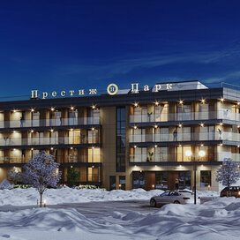 Купить 1-комнатную квартиру c 3D-туром в Апарт комплекс «Престиж парк» в Калининградской области - изображение 1