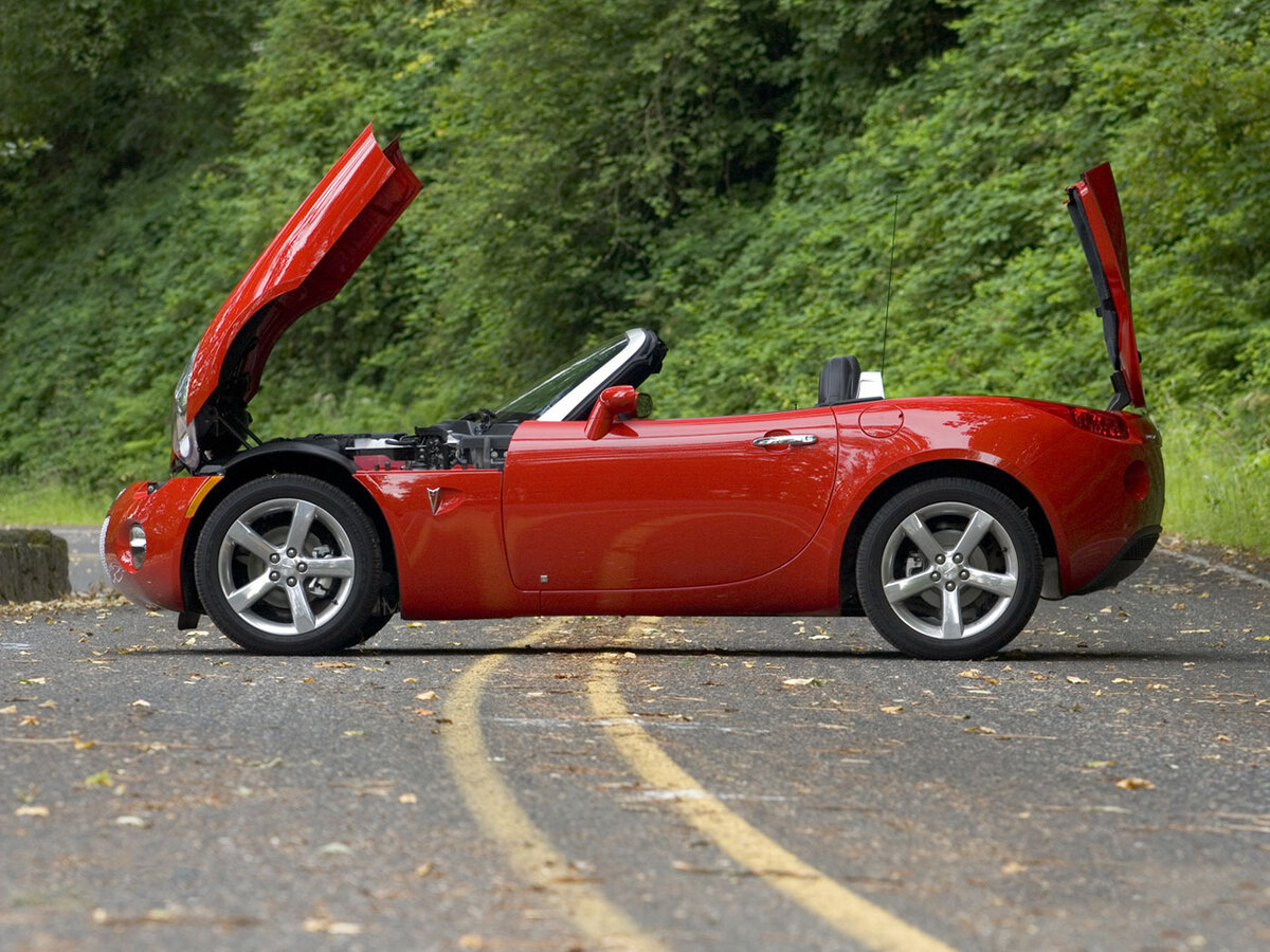 Pontiac Solstice, Кабриолет: фото поколения