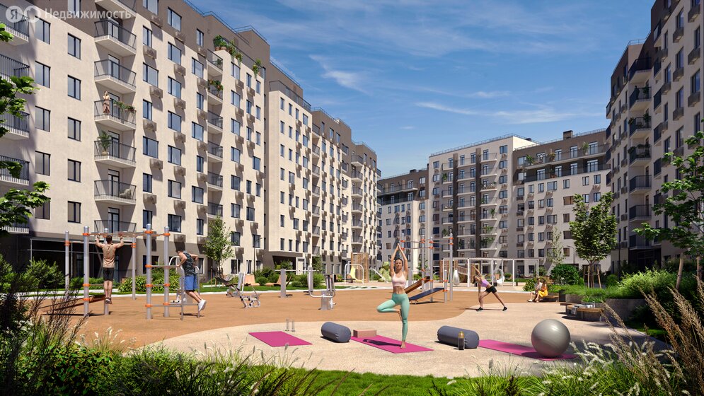 30,4 м², 1-комнатные апартаменты 4 250 000 ₽ - изображение 88