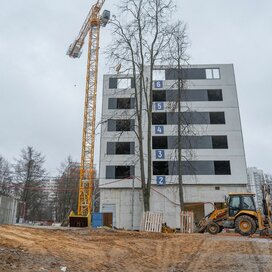 Ход строительства в ЖК по ул. Героев Панфиловцев, 49 за Январь — Март 2025 года, 3