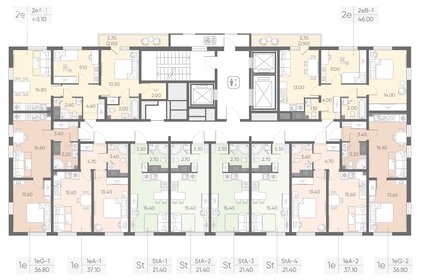 Квартира 21,4 м², студия - изображение 2