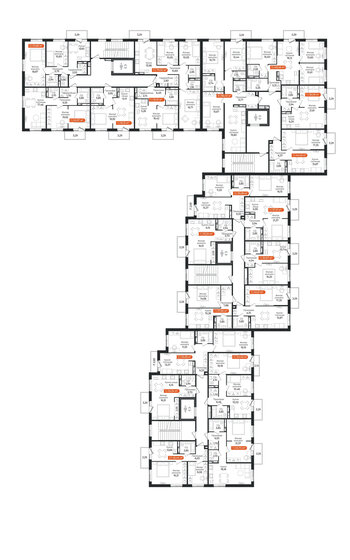 32,7 м², 1-комнатная квартира 5 500 000 ₽ - изображение 74