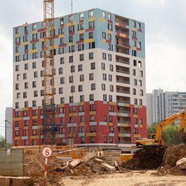 Ход строительства в жилом комплексе «Варшавское шоссе 141» за Апрель — Июнь 2016 года, 2
