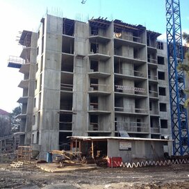 Ход строительства в ЖК «Янтарь» за Октябрь — Декабрь 2015 года, 5