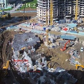 Ход строительства в микрорайоне «Центральный (ДУКС)» за Апрель — Июнь 2017 года, 6