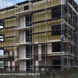 Ход строительства в квартале «Булатниково» за Апрель — Июнь 2016 года, 3