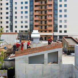Ход строительства в ЖК «Яуза Парк» за Апрель — Июнь 2017 года, 6