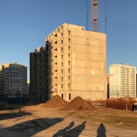 Ход строительства в ЖК «Ленский» за Октябрь — Декабрь 2017 года, 5